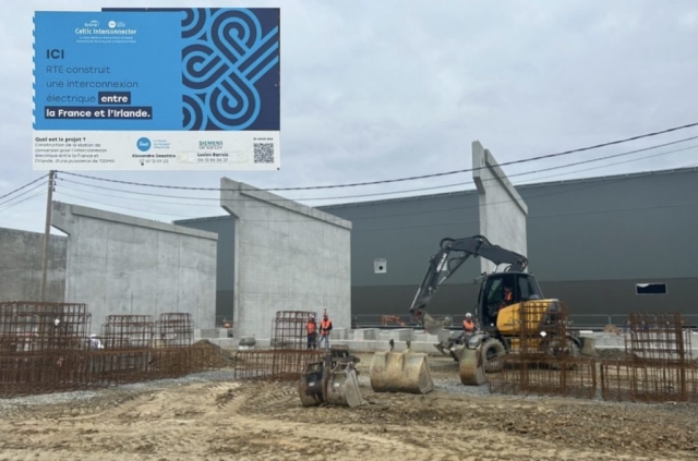 RTE, SIEMENS ENERGY, CELTIC INTERCONNECTOR, Construction Station de conversion HVDC située à La Martyre (29) – Lot 04 Gros œuvre