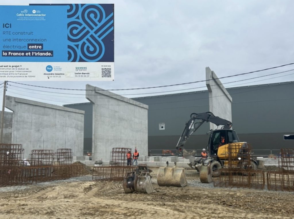 RTE, SIEMENS ENERGY, CELTIC INTERCONNECTOR, Construction Station de conversion HVDC située à La Martyre (29) – Lot 04 Gros œuvre