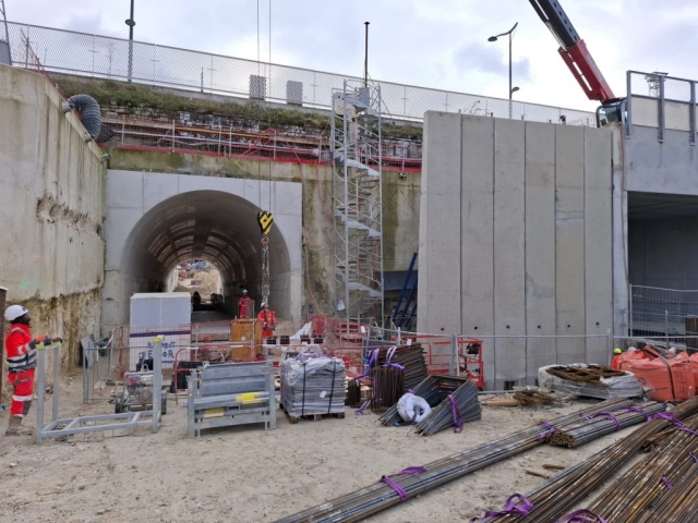 SNCF TECHNICENTRE SUD-EST EUROPEEN 4.0 Tunnel Routier sous BD Poniatowski PARIS 75012- - Maîtrise Ingénierie Management (MIM) Ingénieurs Conseils - Crédit Photo Chantiers Modernes Construction - (Filiale de Vinci)